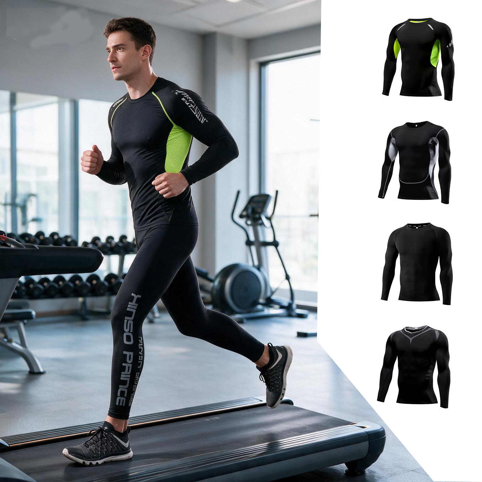 Yoga Fitness Training - Ensemble de Sport Homme 2026, Tenue