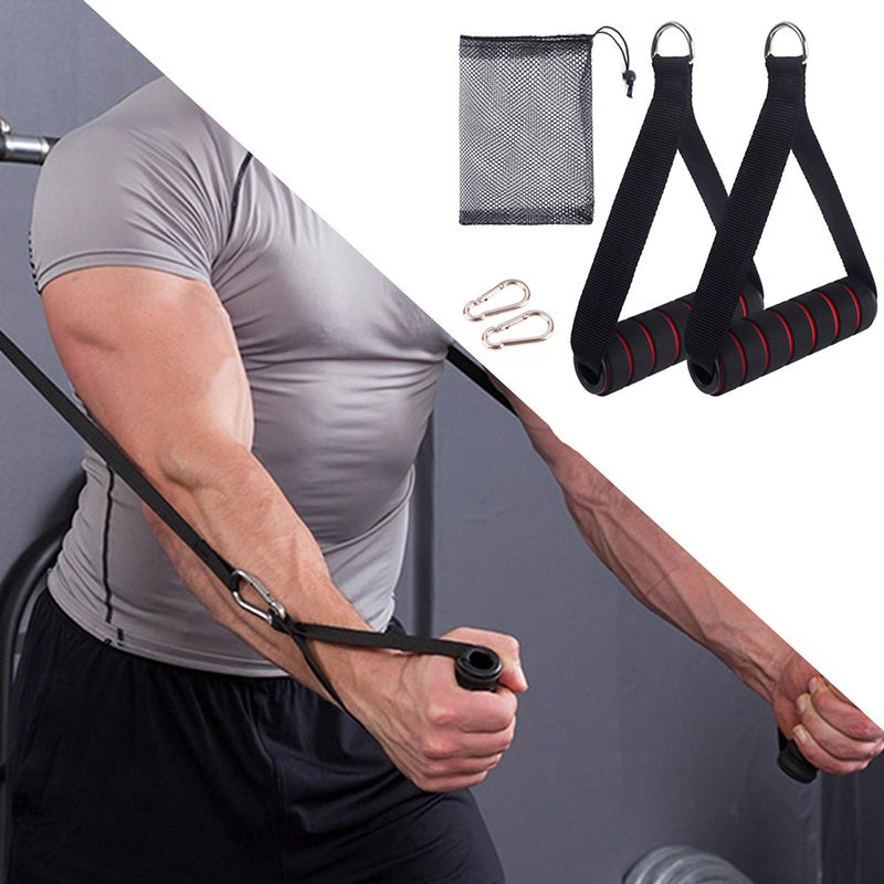 Yoga Fitness Resistance Band - Poignée robuste pour machine à câble