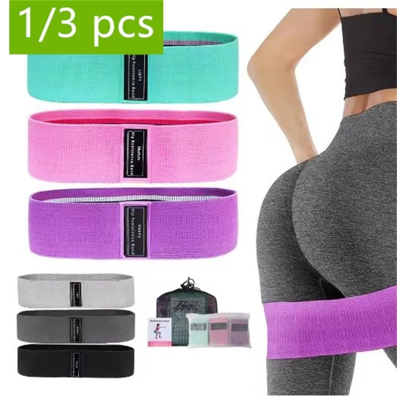 Yoga Fitness Resistance Band - Bandes de Résistance en Tissu pour
