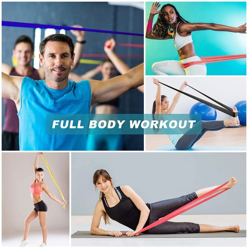 Bandes de résistance en latex  - Yoga Fitness Resistance Band avis et prix