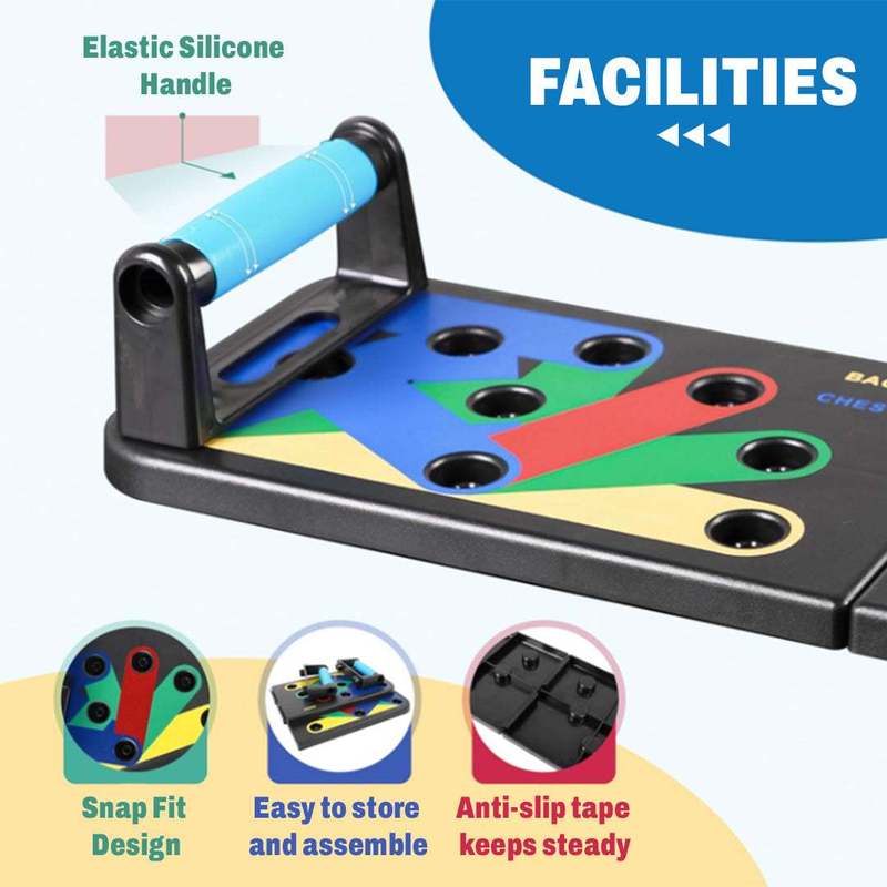 Planche de pompes portable et  - Push Up Board avis et prix