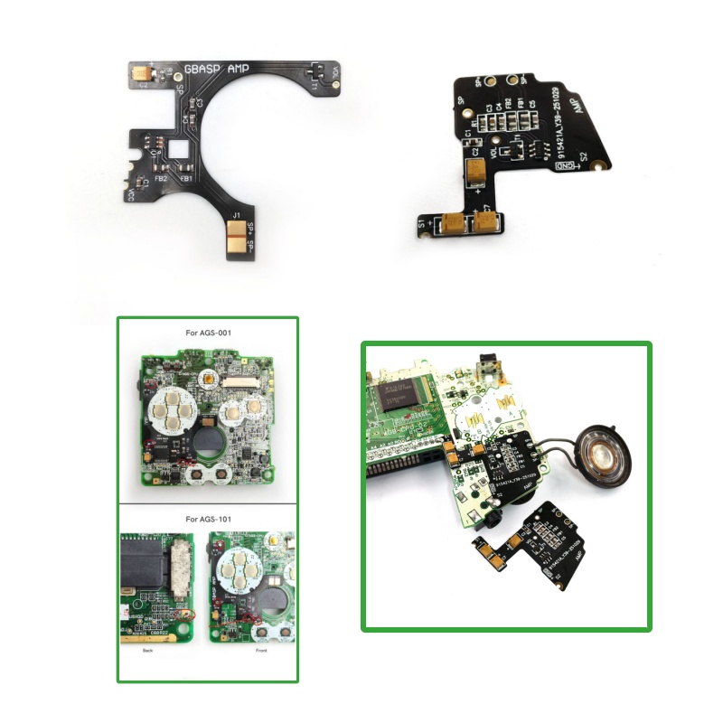 Amplificateur pour GBA SP/GBA  - Push Up Board avis et prix