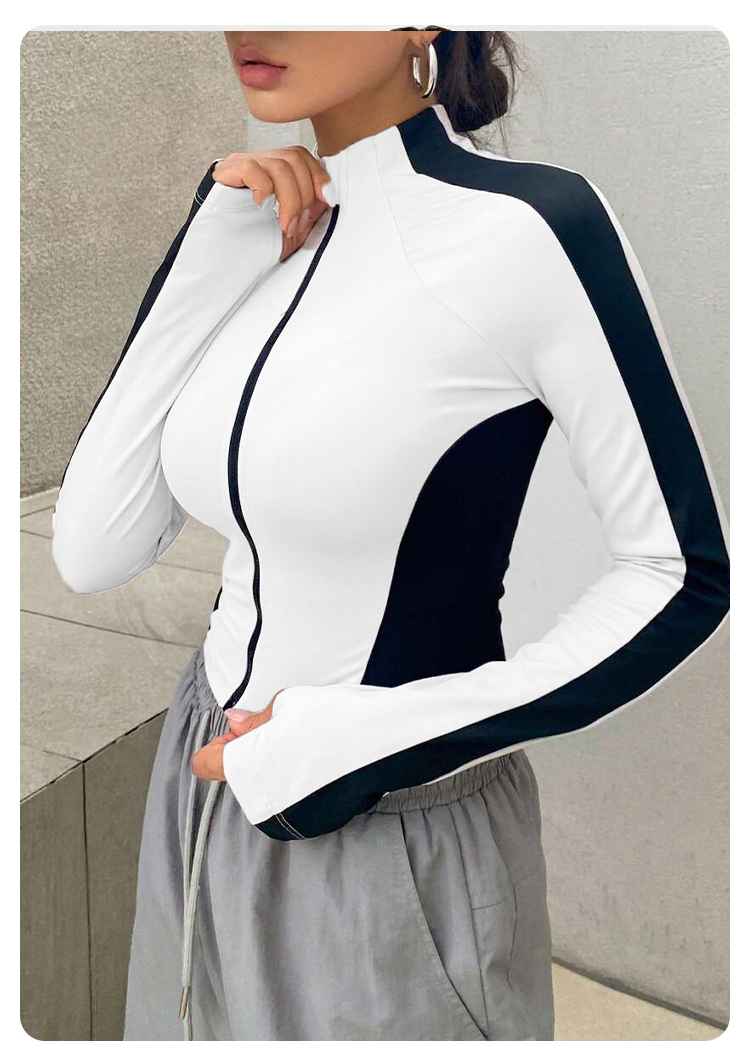 Veste de yoga à col montant, v - Yoga Of Fitness avis et prix