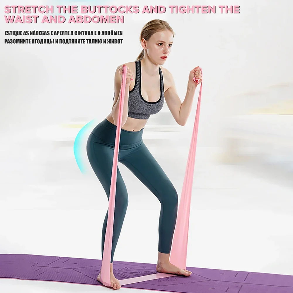 Longueur : 200cm Yoga Pilates  - Yoga Fitness Resistance Band avis et prix