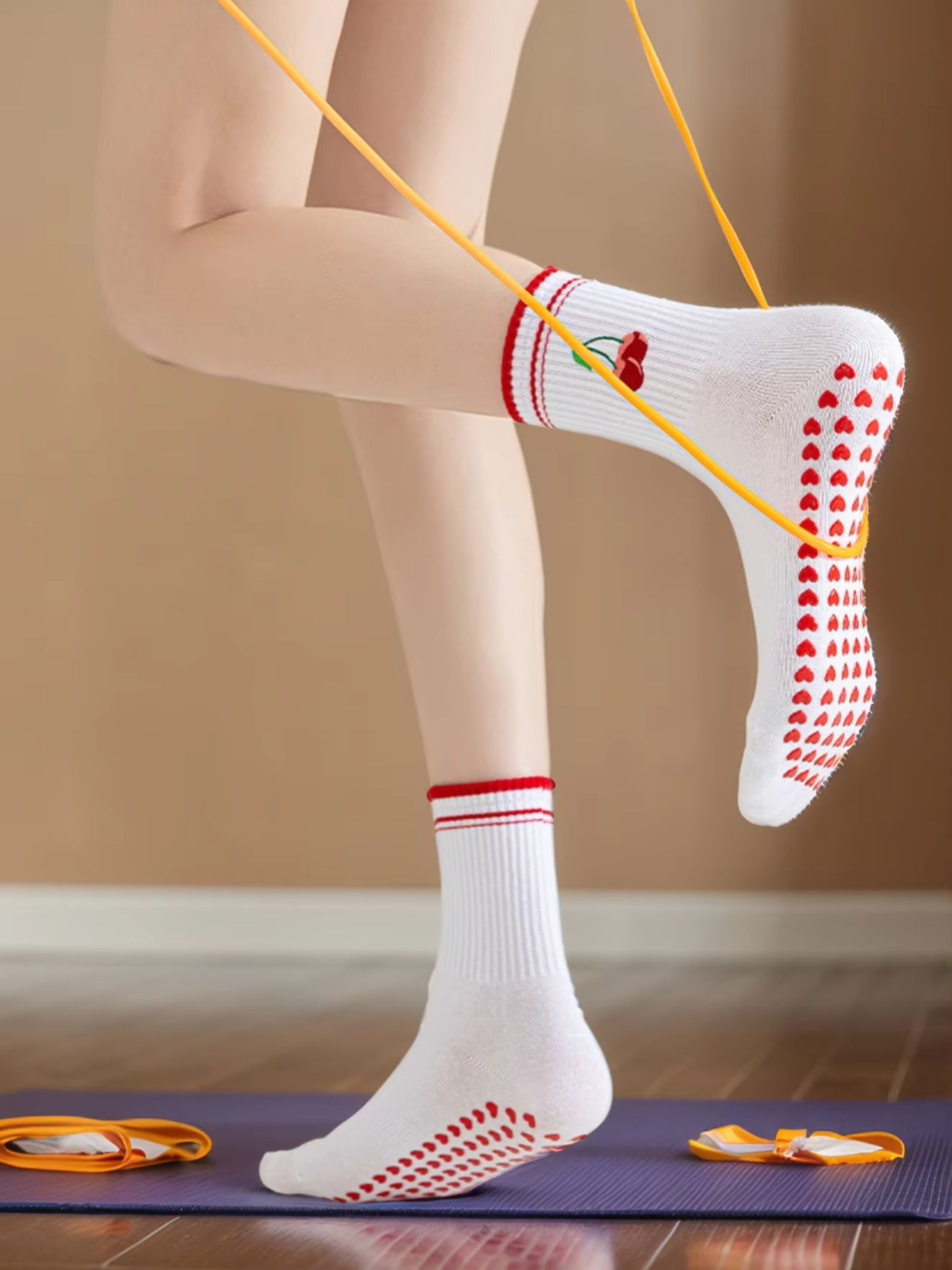 1 paire de chaussettes de yoga - Yoga Of Fitness avis et prix