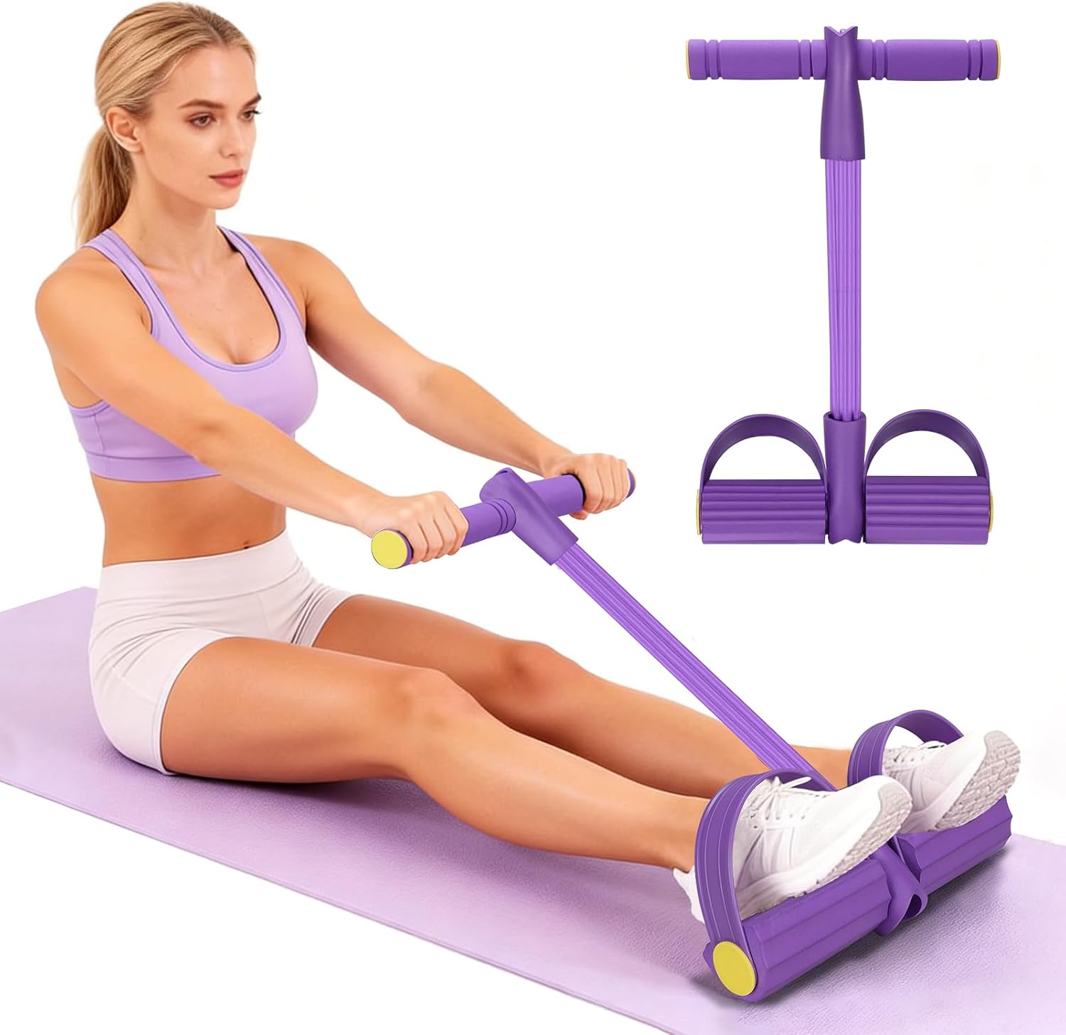 Bande de résistance à 4 tubes, - Yoga Fitness Resistance Band avis et prix